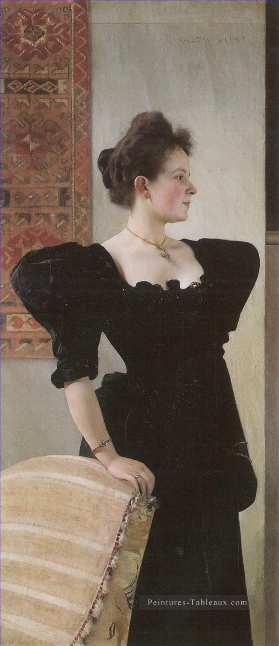 Portrait de Marie Breunig Gustav Klimt Peintures à l'huile
